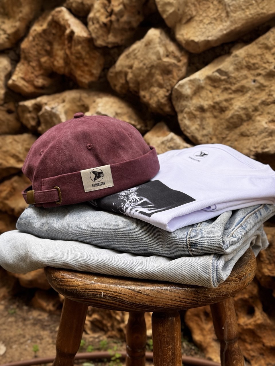 Wine NEW Docker cap