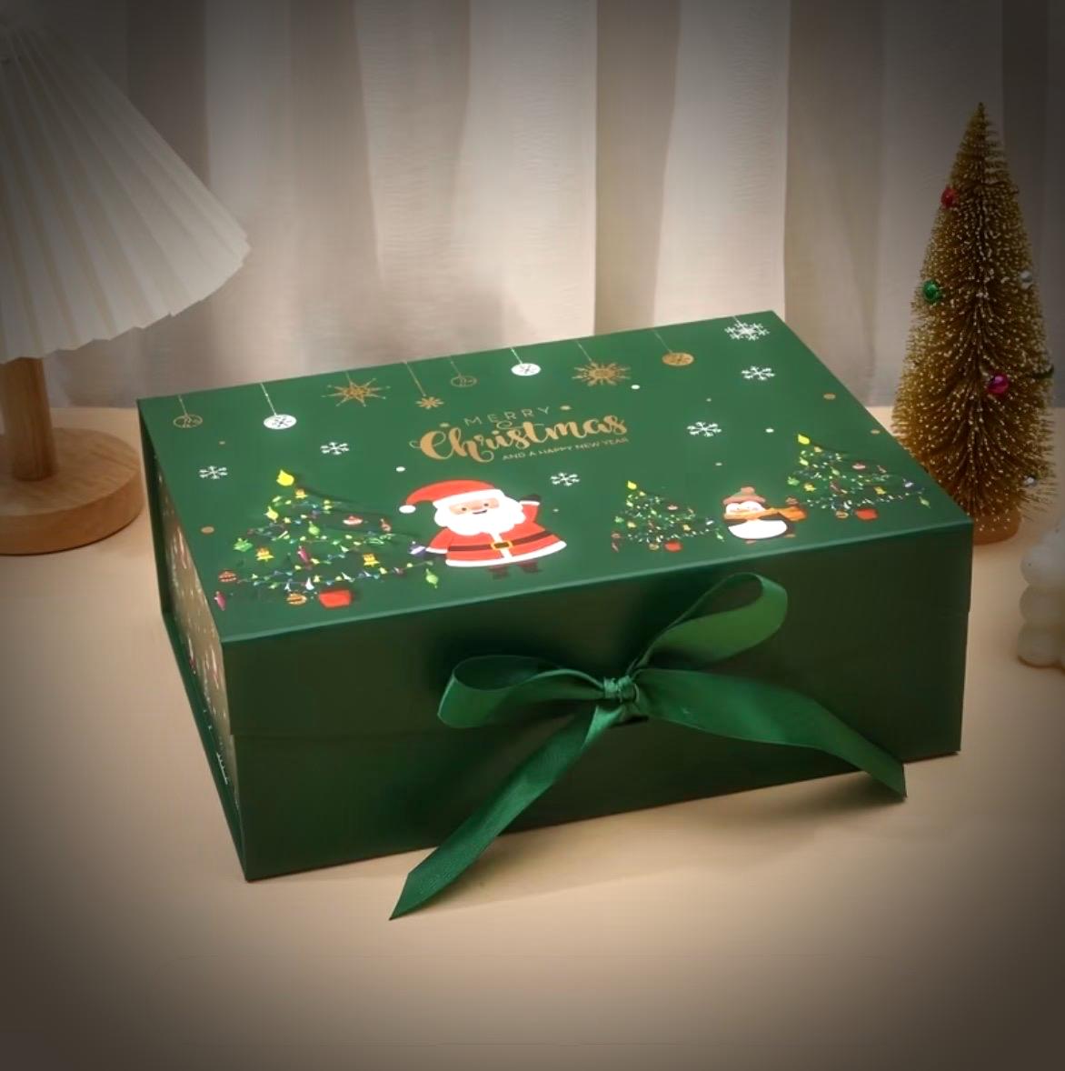 Green Christmas Box