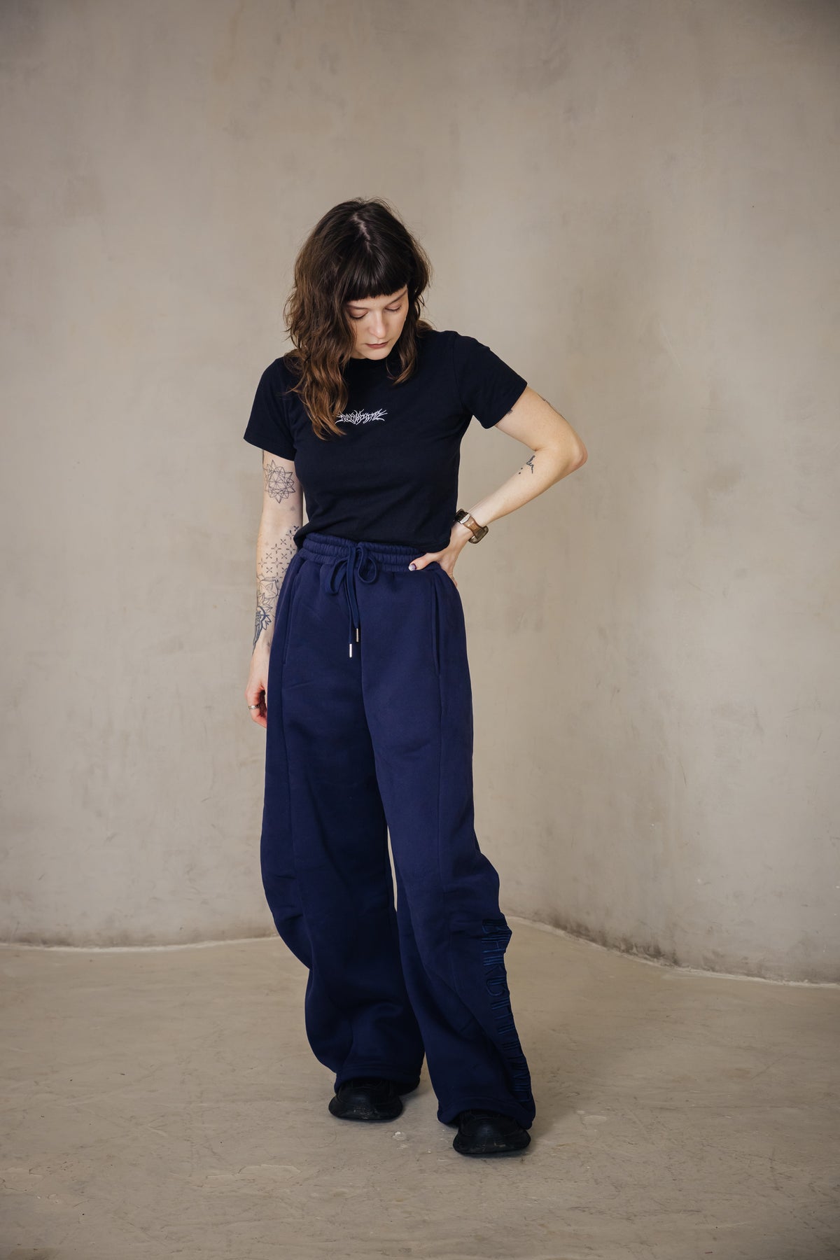 Night Sky Wide-Leg Pants