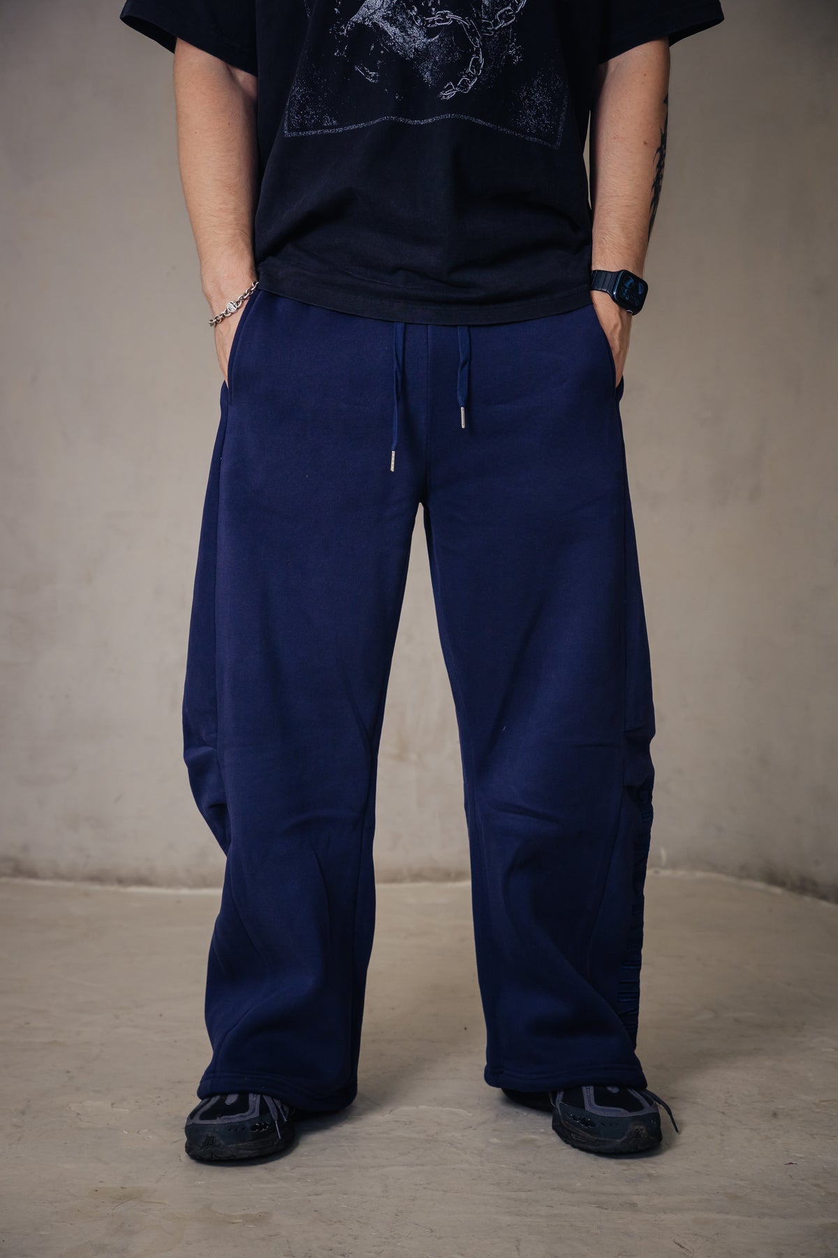 Night Sky Wide-Leg Pants